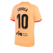 Atletico Madrid Angel Correa #10 Tredje Tröja 2022-23 Korta ärmar
